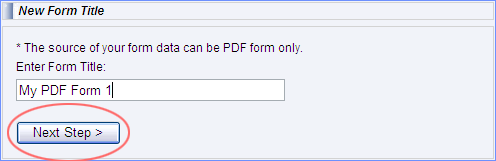 Tracking PDF forms